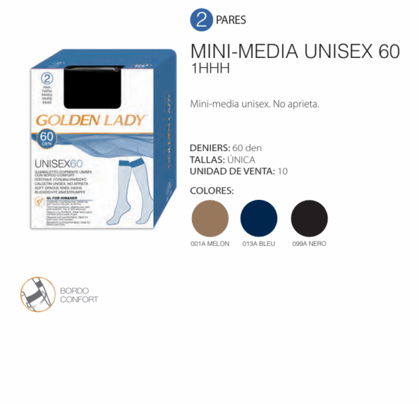 Mini Unisex 60 1HHH - Imagen 2