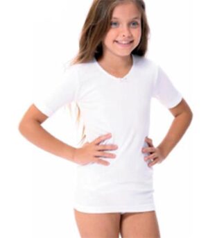 Lara, Camiseta niña manga corta  Mod. 8600