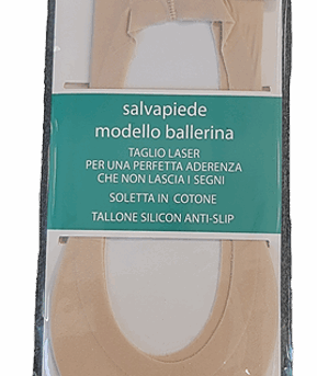 Salvapiés con talón de silicona, anti deslizante. Ref Libéllula